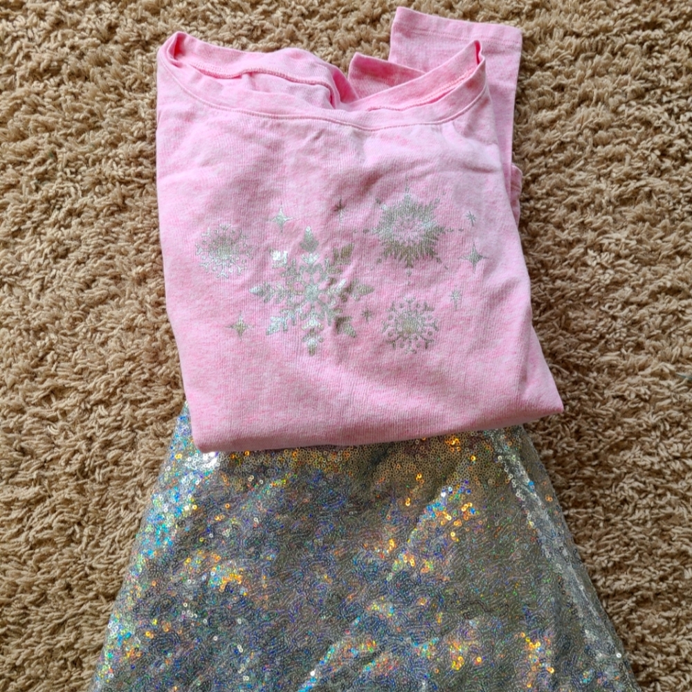 American girl skirt/shirt outfit 14-16